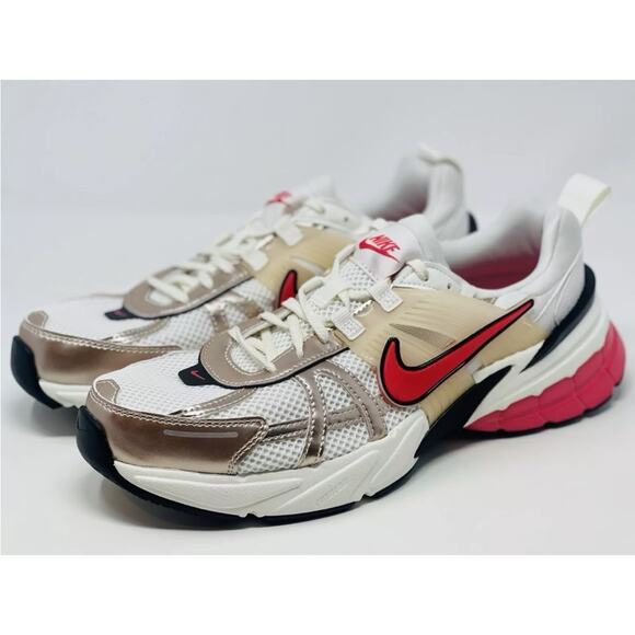 Womens Nike V2K Run Guava Ice Aster Pink Sail Size women’s size 8.5  HJ7389-838 - Picture 2 of 5